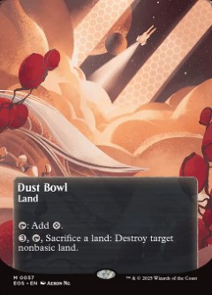 Dust Bowl Edge of Eternities Poster Stellar Sights